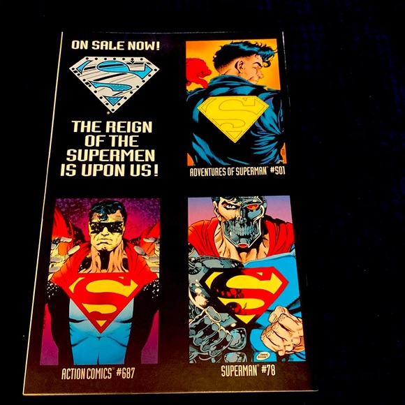 DC 1993 #13 SUPERMAN The man of steel comics - Picture 2 of 2